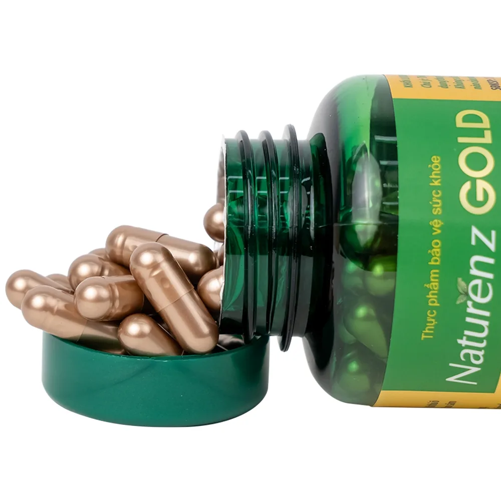 Hình ảnh Viên nang cứng Naturenz Gold DHG Pharma hỗ trợ giảm các triệu chứng của viêm gan (100 viên)