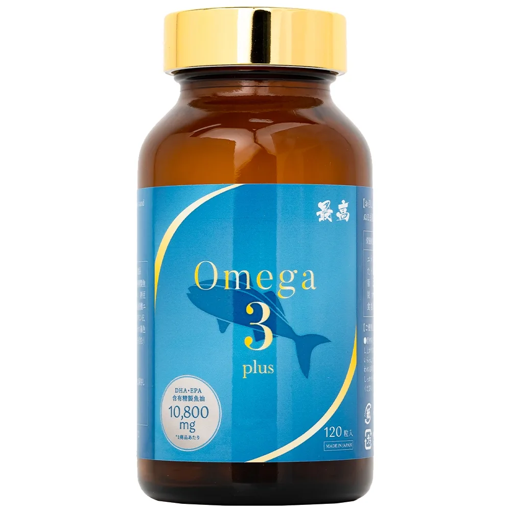 Hình ảnh Thực phẩm bảo vệ sức khỏe OMEGA 3 PLUS Kenko hỗ trợ não bộ, thị lực và sức khoẻ tim mạch (120 viên)