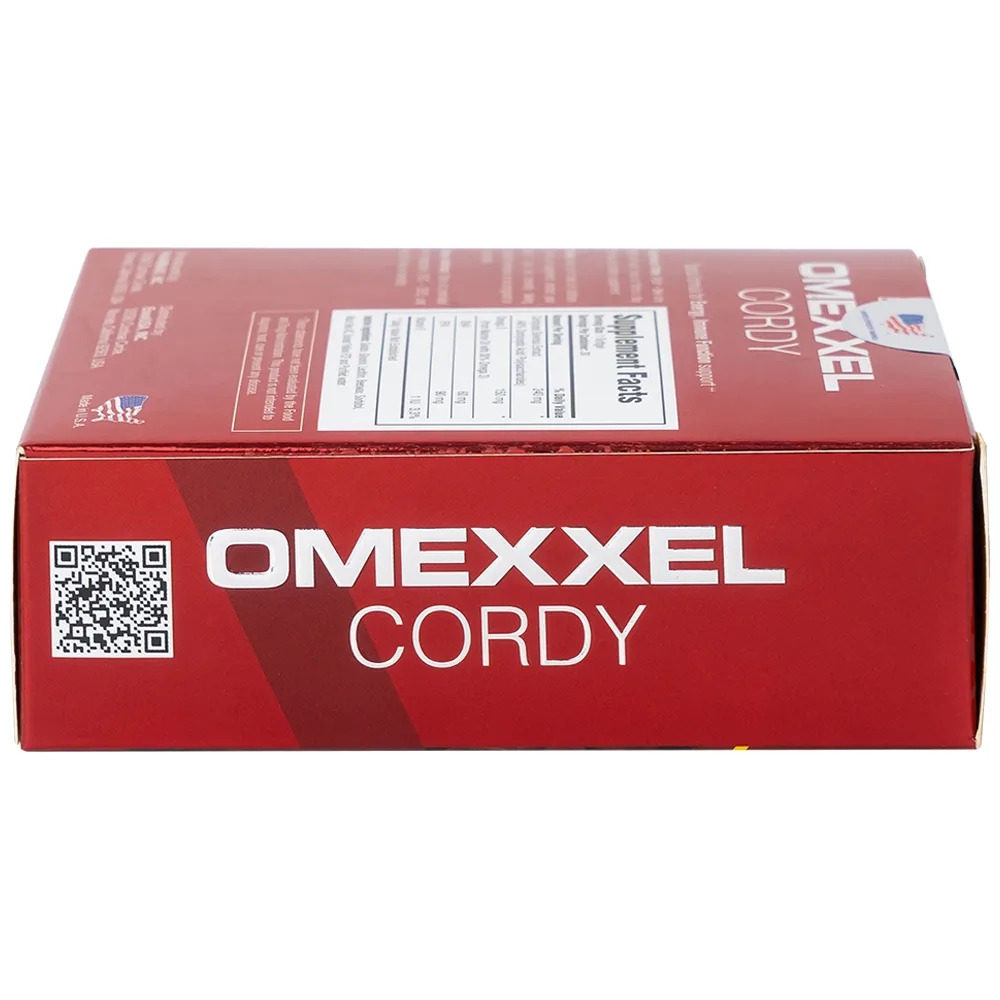 Hình ảnh Viên nang mềm Omexxel Cordy hỗ trợ tăng sức đề kháng (3 vỉ x 10 viên)