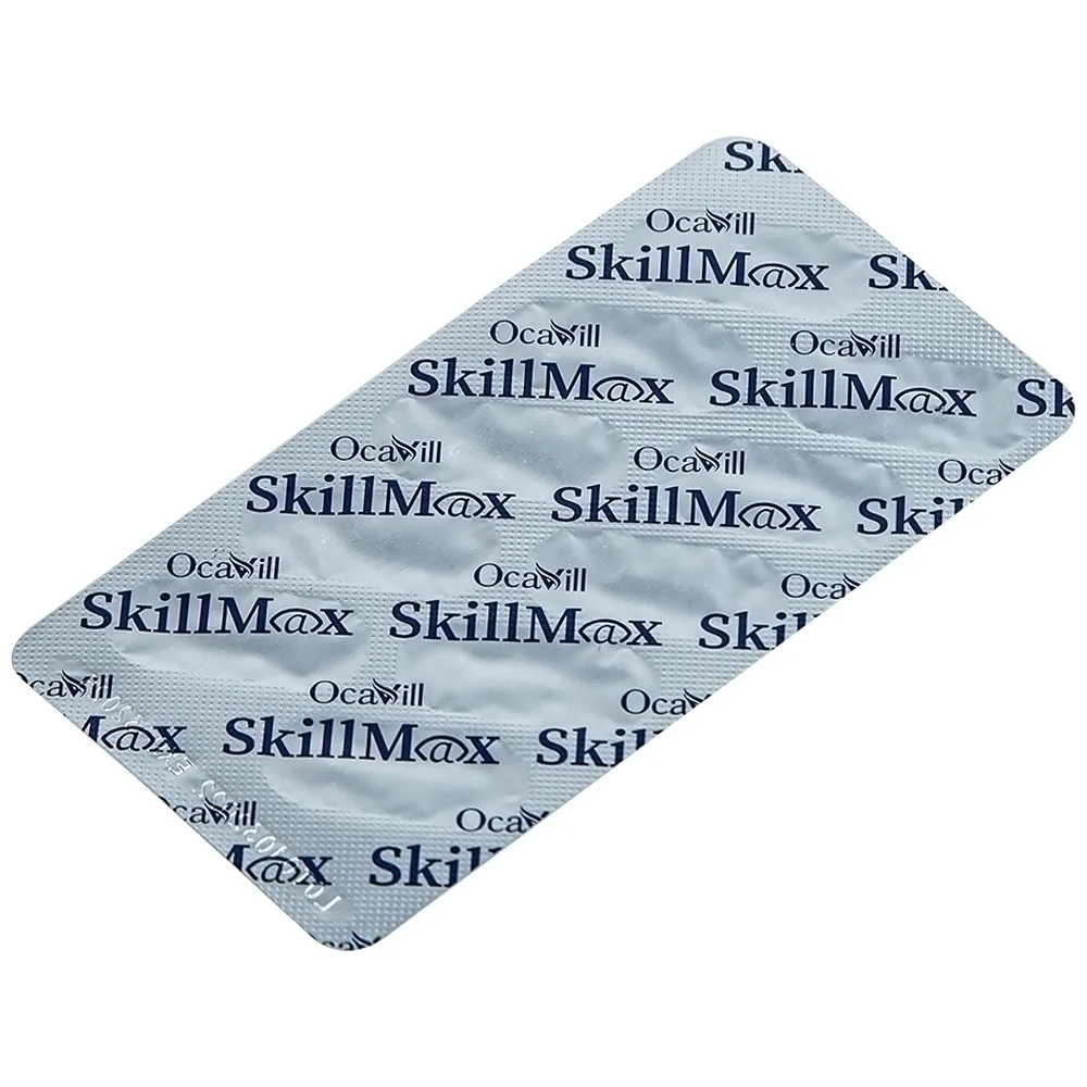 Hình ảnh Viên uống SkillMax OCAVILL hỗ trợ tăng cường thị lực, cải thiện các triệu chứng khô mắt (3 vỉ x 10 viên)
