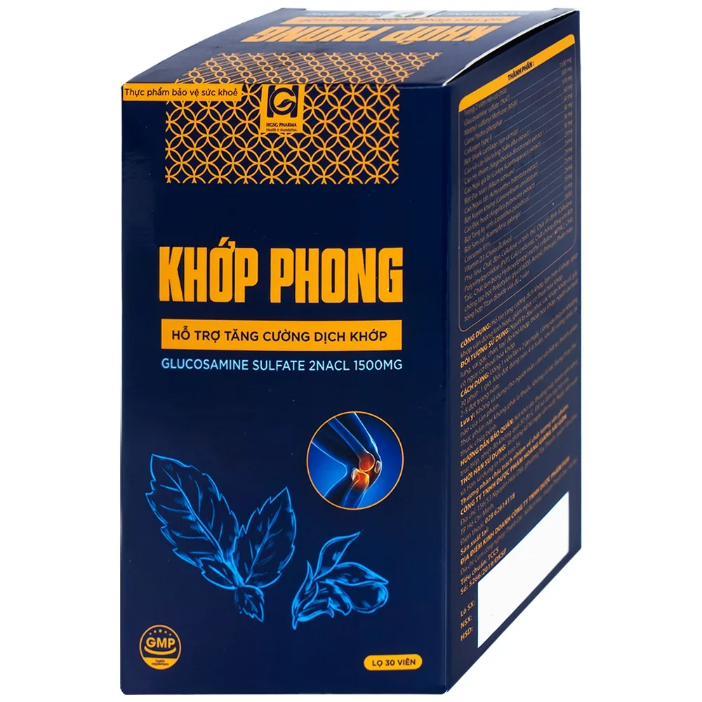 Hình ảnh Viên uống Khớp Phong hỗ trợ tăng cường dịch khớp (30 viên)