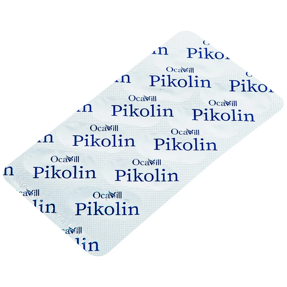 Hình ảnh Viên uống Pikolin Ocavill hỗ trợ tăng tuần hoàn máu não (3 vỉ x 10 viên)