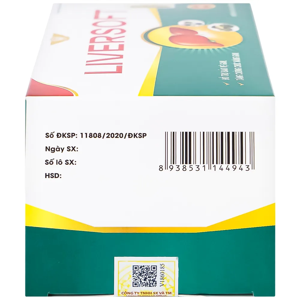 Hình ảnh Viên uống Liversoft hỗ trợ bảo vệ gan, tăng cường chức năng gan (6 vỉ x 10 viên)
