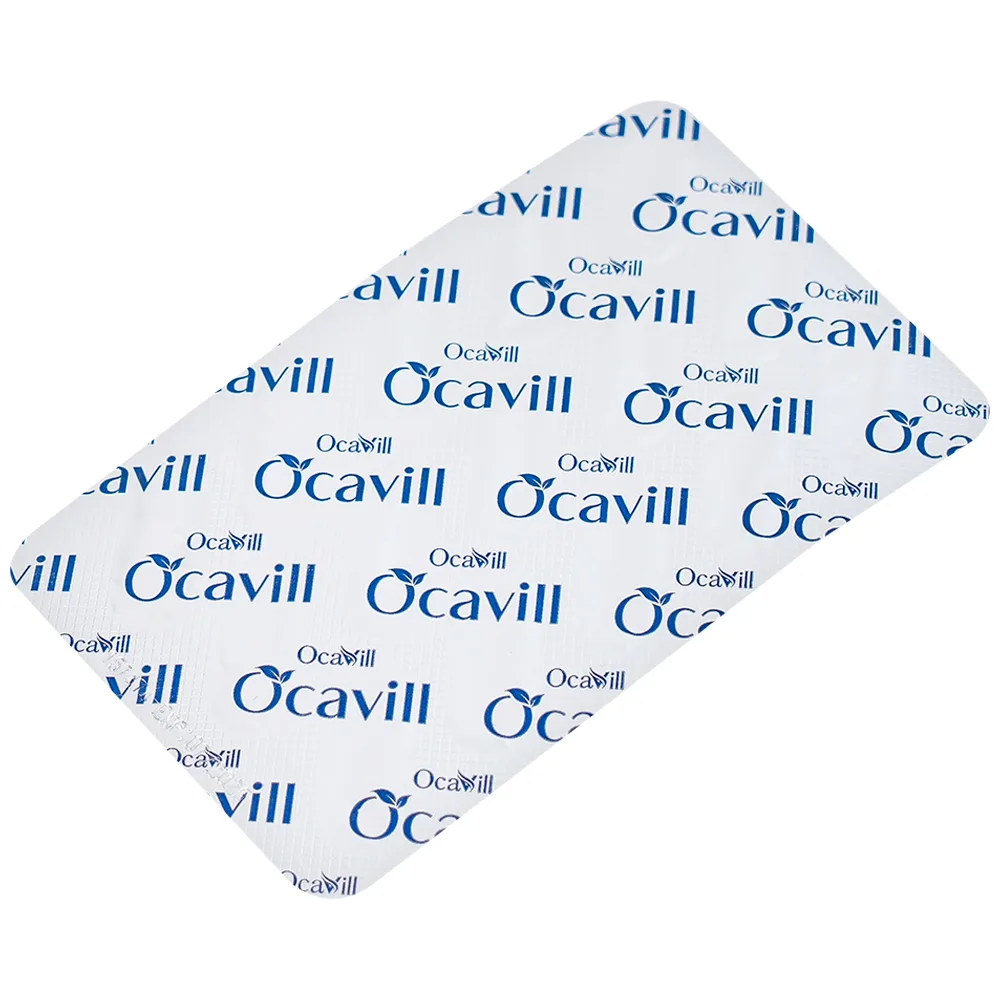 Hình ảnh Viên uống Ocavill hỗ trợ tăng cường chức năng gan, giải độc gan, bảo vệ gan (4 vỉ x 15 viên)