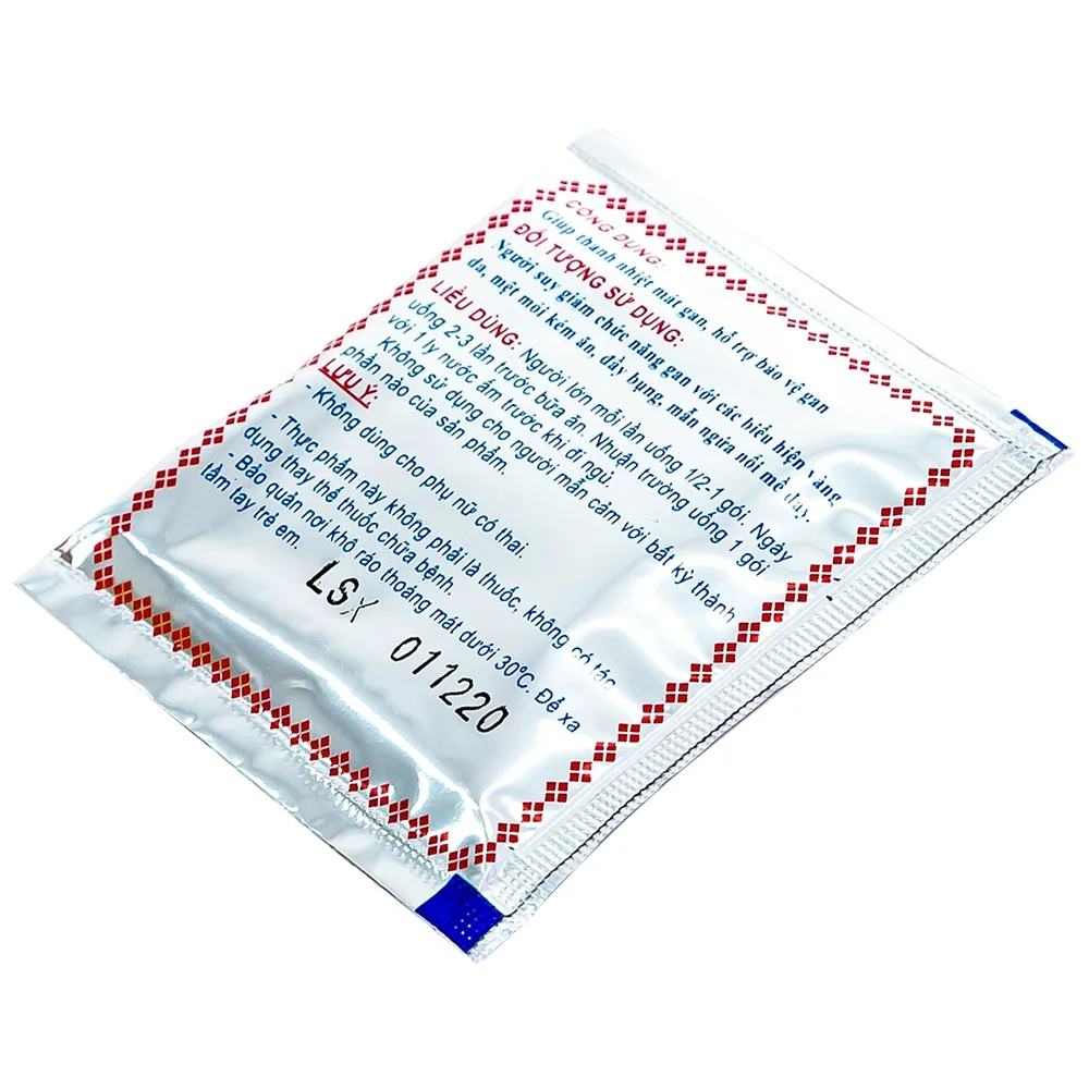 Hình ảnh Hoàn cứng Tiêu Phong Nhuận Gan Ngọc Liên giúp thanh nhiệt, mát gan (10 gói x 4g)