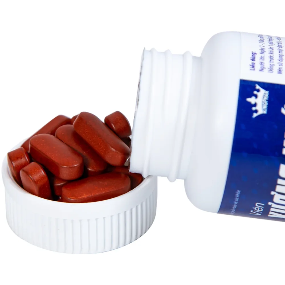 Hình ảnh Viên Xương Khớp Kingphar New giúp dưỡng khớp, hỗ trợ làm chậm thoái hóa khớp (60 viên) 
