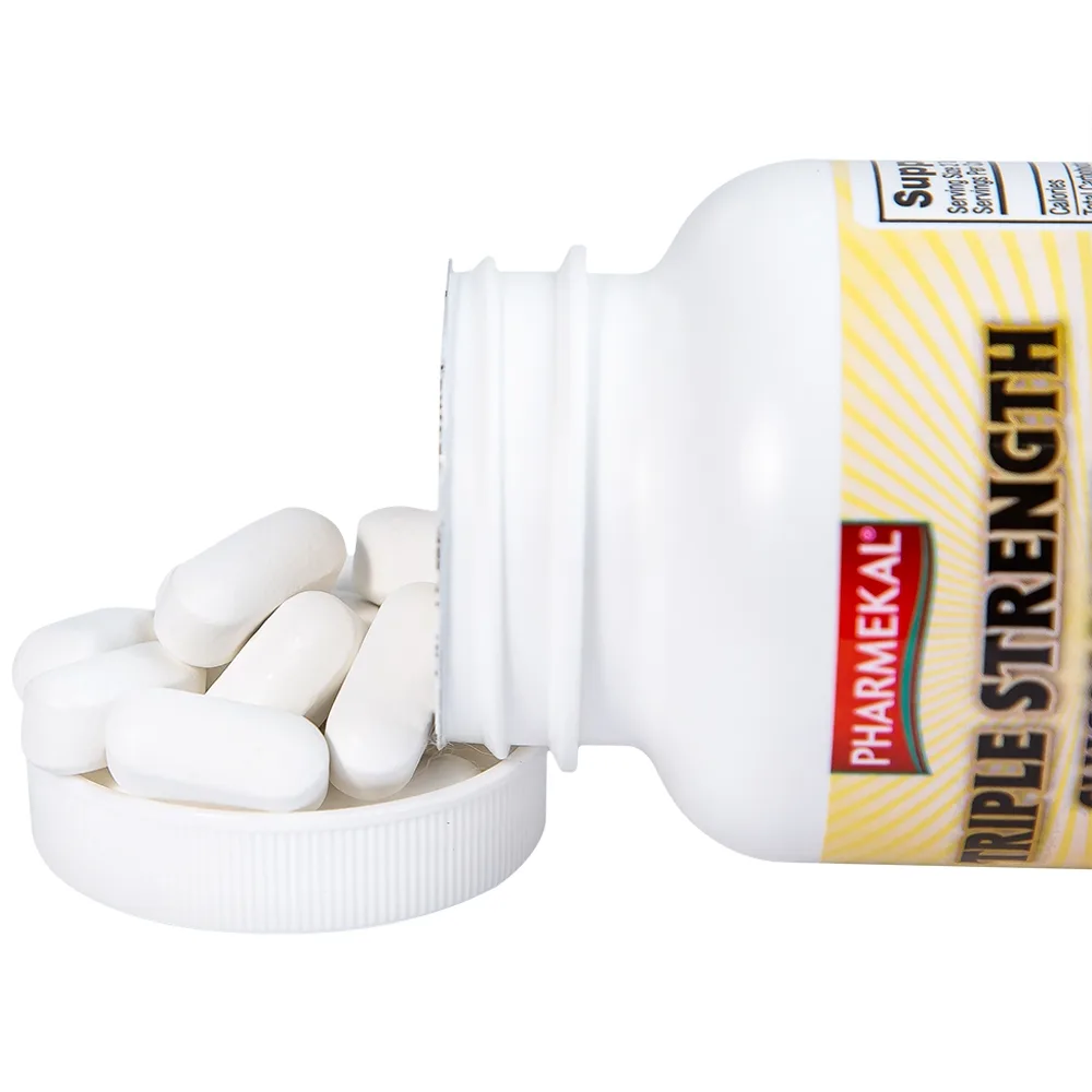 Hình ảnh Viên uống Triple Strength Glucosamine 1500mg Pharmekal bổ sung dưỡng chất cho khớp (60 viên)