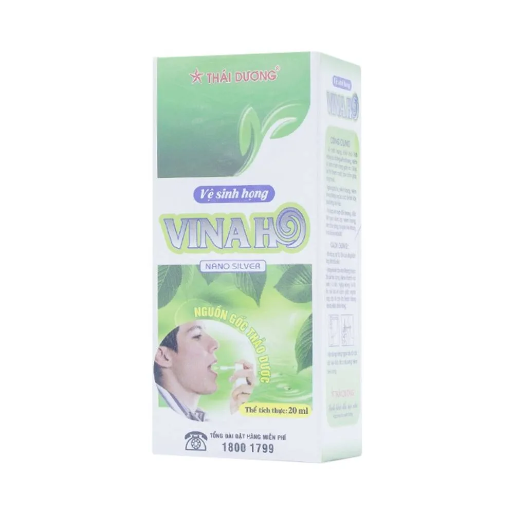 Hình ảnh Viên uống Vinaho Thái Dương bổ phế, hỗ trợ làm giảm các chứng ho (20ml)