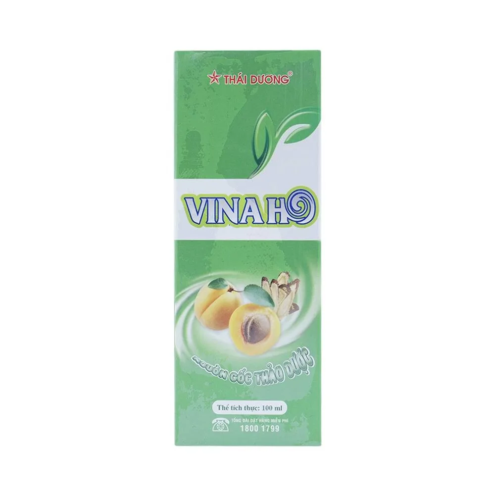 Hình ảnh Viên uống Vinaho Thái Dương bổ phế, hỗ trợ làm giảm các chứng ho (100ml)