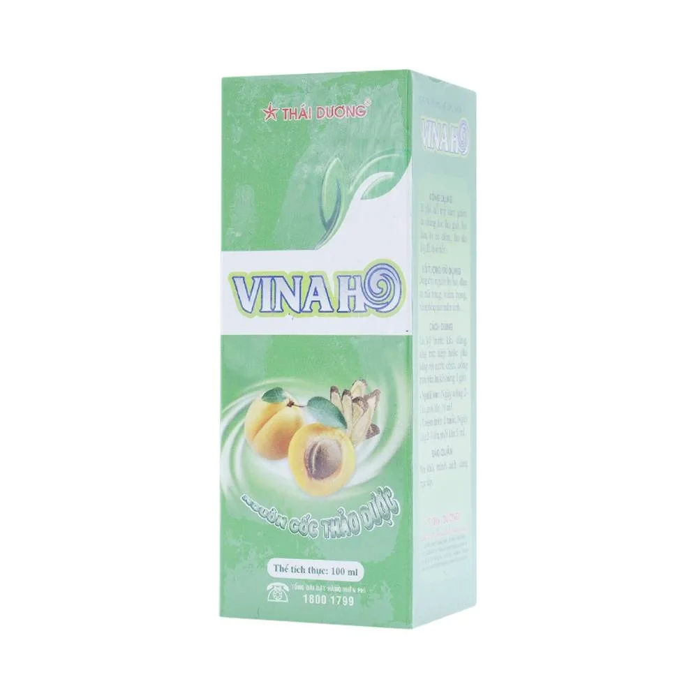 Hình ảnh Viên uống Vinaho Thái Dương bổ phế, hỗ trợ làm giảm các chứng ho (100ml)