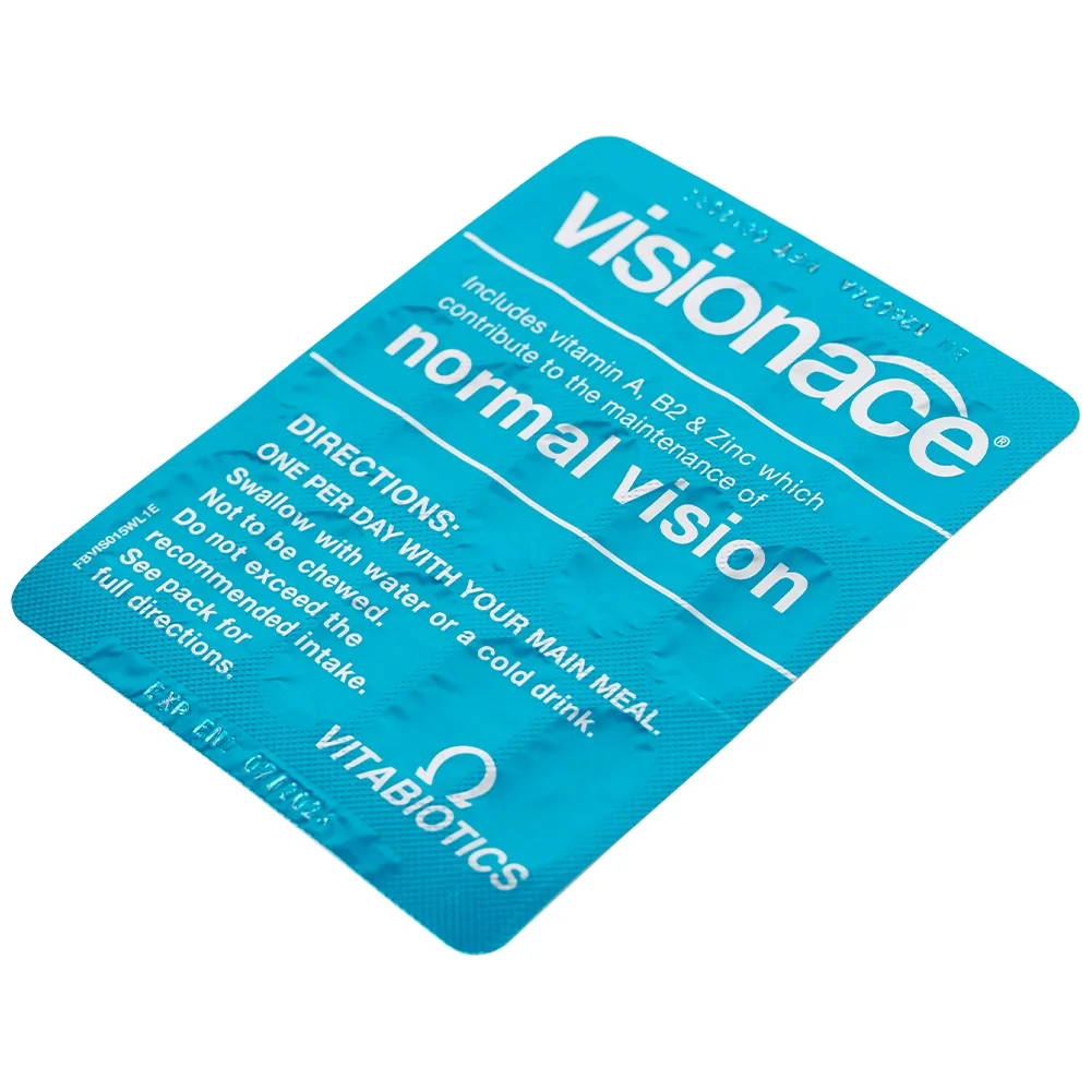 Hình ảnh Viên uống Visionace Original Vitabiotics bổ sung vitamin, khoáng chất, lutein, hỗ trợ cải thiện thị lực (2 vỉ x 15 viên)