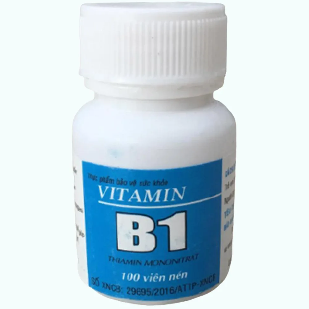 Hình ảnh Viên uống Vitamin B1-Tm 2.5mg Đại Y bổ sung vitamin B1, tăng cường sức đề kháng (100 viên)