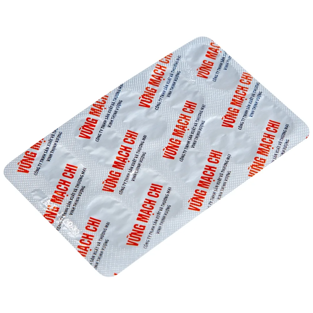 Hình ảnh Viên uống Vững Mạch Chi Kingphar hỗ trợ tăng tính bền thành mạch, giảm nguy cơ suy tĩnh mạch (6 vỉ x 10 viên)