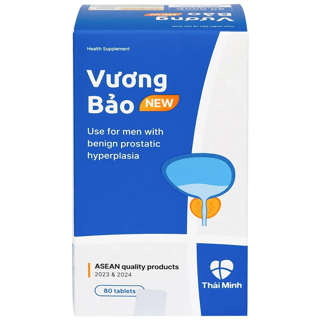 Hình ảnh Viên uống Vương Bảo Thái Minh dùng cho nam giới bị u xơ tiền liệt tuyến (80 viên)