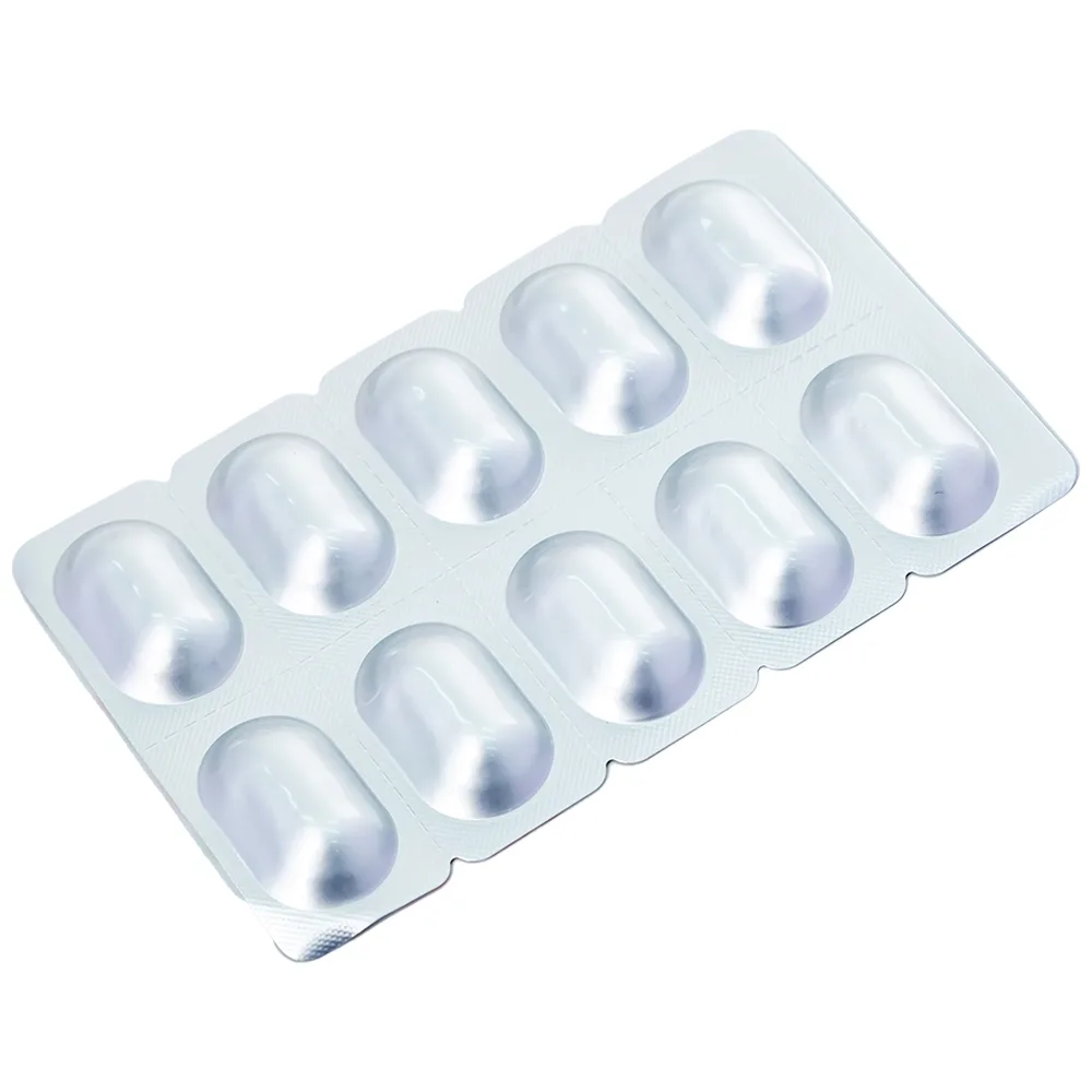 Hình ảnh Viên nén Vương Tâm Thống Hồng Bàng hạ lipid máu, giảm triệu chứng đau thắt ngực, khó thở (3 vỉ x 10 viên)