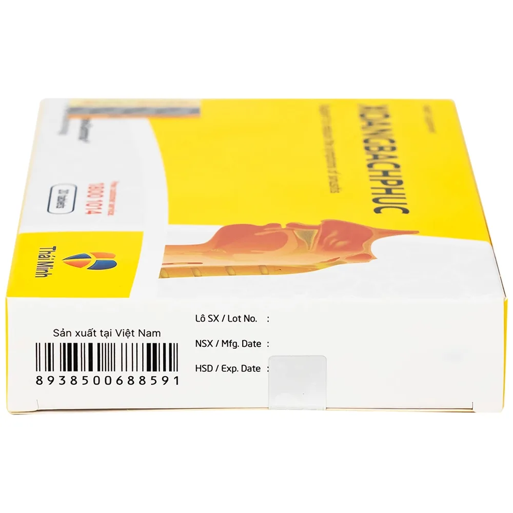 Hình ảnh Viên uống Xoang Bach Phuc Thái Minh hỗ trợ giảm triệu chứng viêm xoang (2 vỉ x 10 viên)