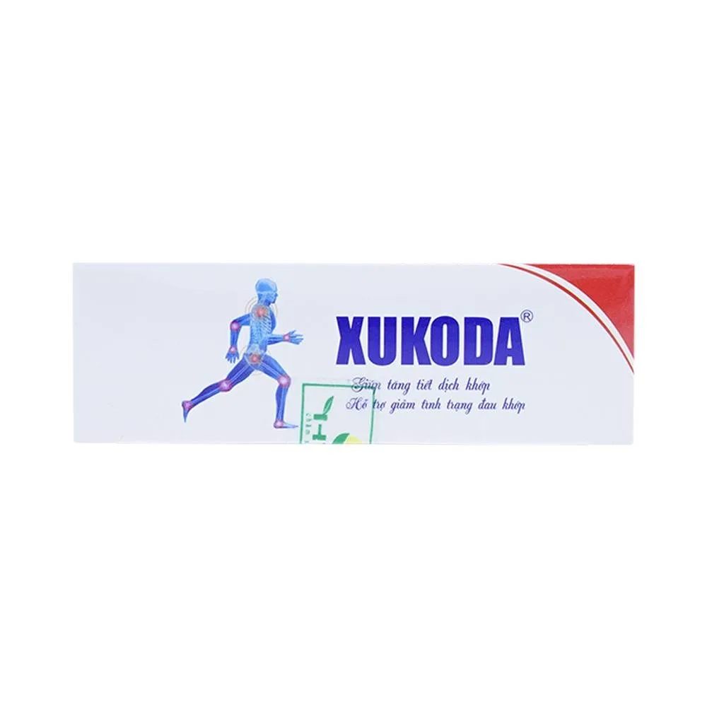 Hình ảnh Viên nén Xukoda Hoàng Thăng Long giúp tăng tiết dịch khớp, hỗ trợ giảm tình trạng đau khớp (3 vỉ x 10 viên)