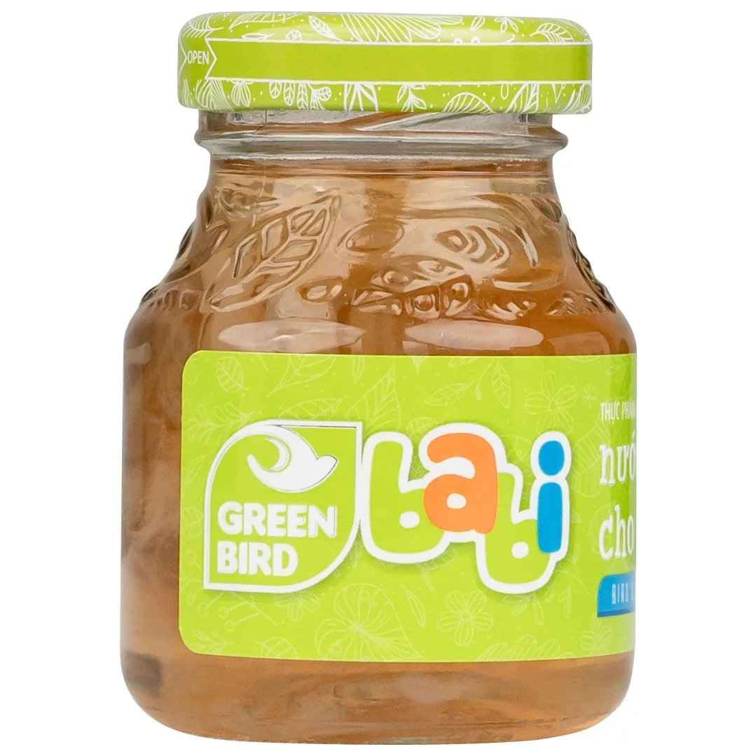 Hình ảnh Nước Yến Sào Green Bird Babi hương vani giúp tăng cường đề kháng và hệ miễn dịch (4 hũ x 72g)