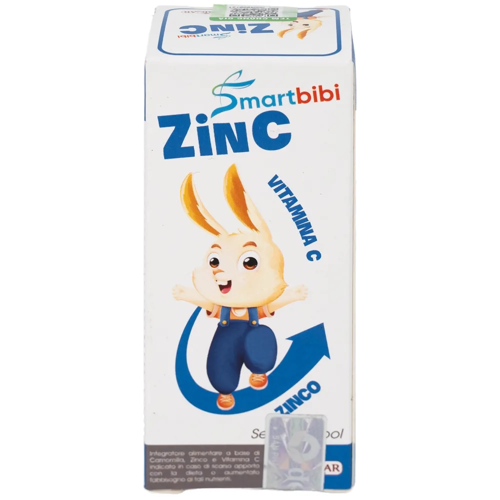 Hình ảnh Siro Smartbibi Zinc GRICAR bổ sung kẽm, vitamin C giúp tăng sức đề kháng, cải thiện tình trạng biếng ăn (30ml)