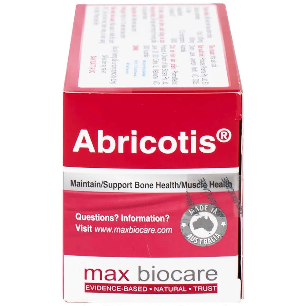 Hình ảnh Thuốc Abricotis Probiotec hỗ trợ sức khỏe xương, cơ bắp, bổ sung canxi (6 vỉ x 10 viên)