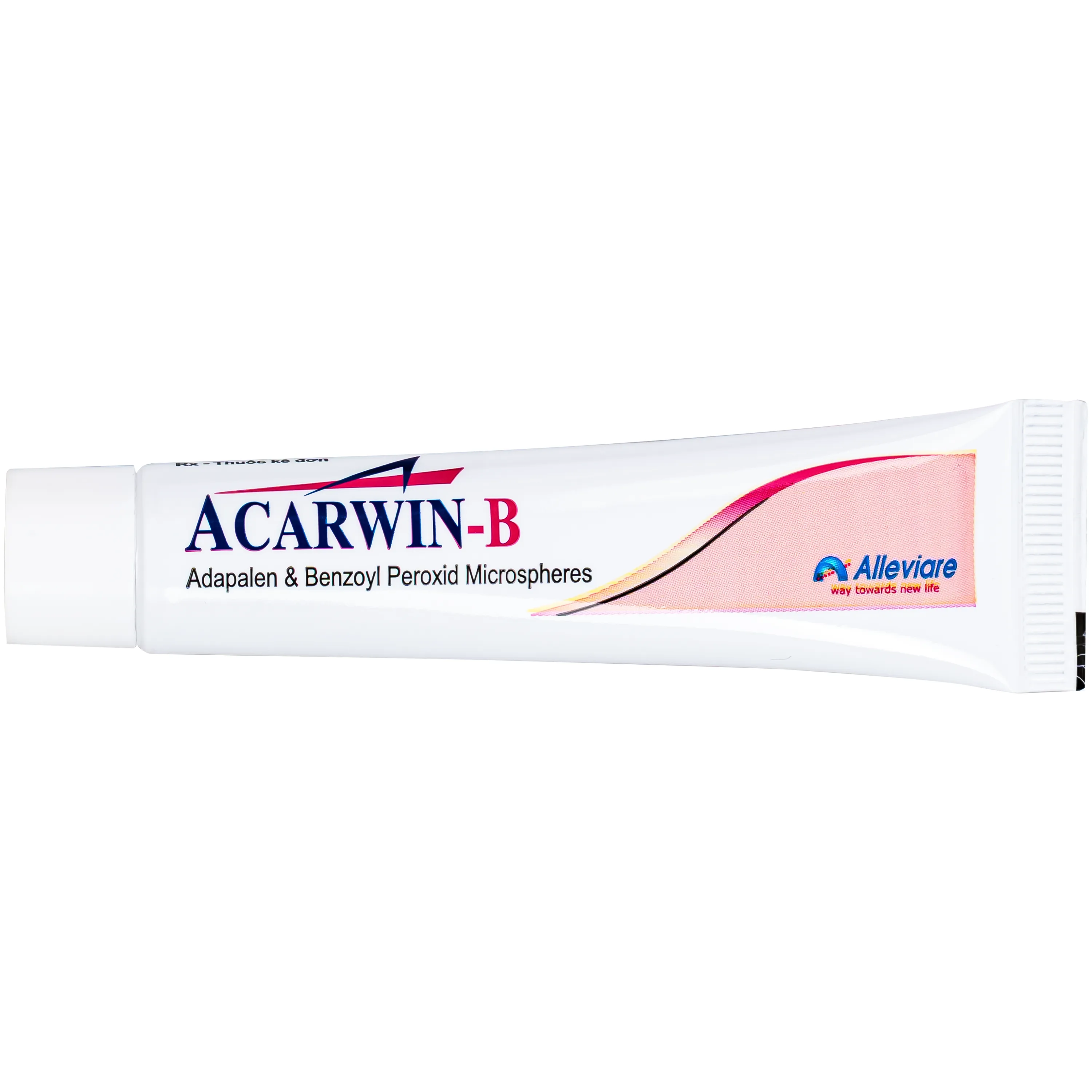 Hình ảnh Gel Acarwin-B 0.1%/2.5% Alleviare điều trị mụn trứng cá (15g)