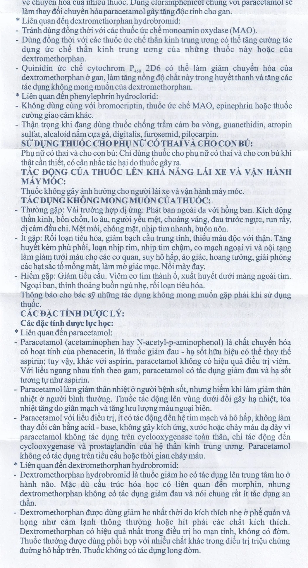 Hình ảnh Thuốc Acemol Plus Nadyphar điều trị các triệu chứng của cảm cúm và cảm lạnh cho người lớn và trẻ em trên 12 tuổi (10 vỉ x 10 viên)