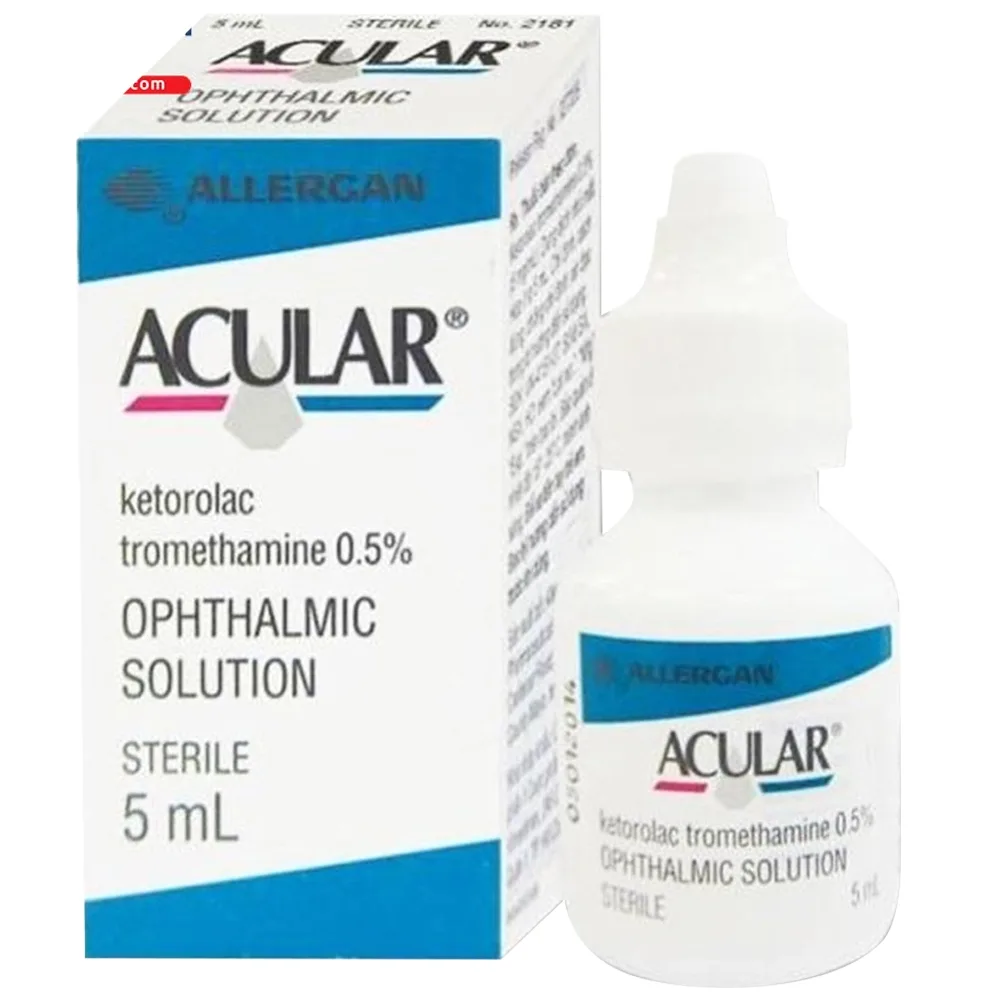 Hình ảnh Thuốc nhỏ mắt Acular Allergan giảm tạm thời ngứa mắt do viêm kết mạc dị ứng theo mùa (5ml)