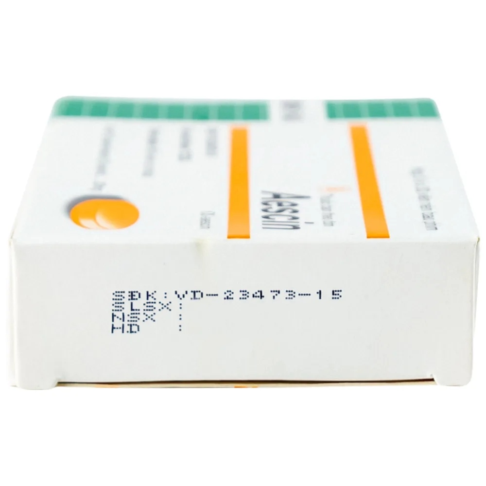 Hình ảnh Thuốc Aescin 20mg điều trị thiểu năng tĩnh mạch mãn tính, giãn tĩnh mạch chân, trĩ (3 vỉ x 30 viên)