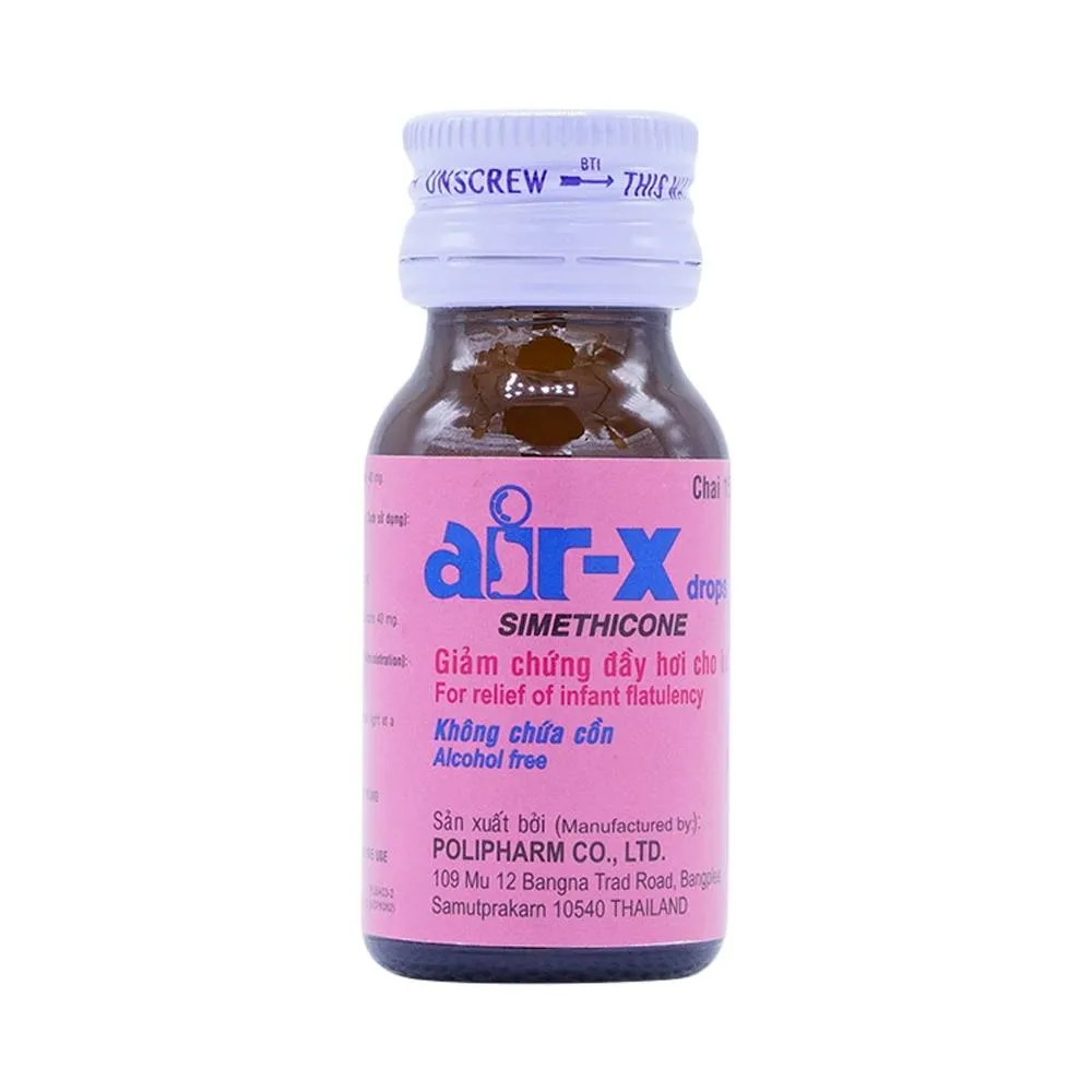 Hình ảnh Thuốc giọt Air-X chống đầy hơi và chướng bụng (15ml)
