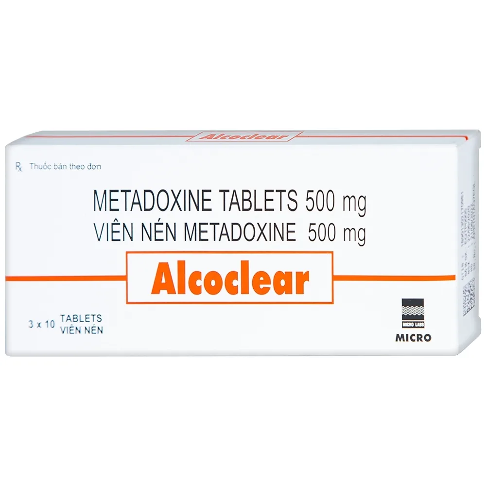 Hình ảnh Thuốc Alcoclear Micro hỗ trợ điều trị các bệnh về gan do rượu (3 vỉ x 10 viên)