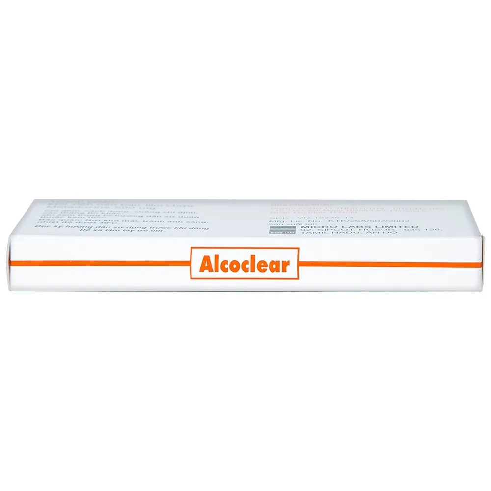 Hình ảnh Thuốc Alcoclear Micro hỗ trợ điều trị các bệnh về gan do rượu (3 vỉ x 10 viên)