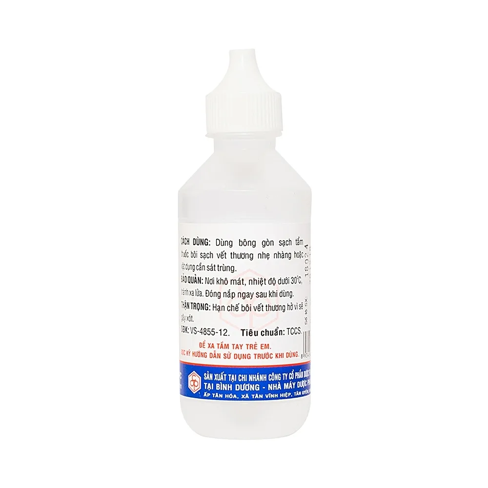 Hình ảnh Cồn thuốc dùng ngoài Alcool 90 độ OPC sát trùng vết thương ngoài da, vật dụng (60ml)