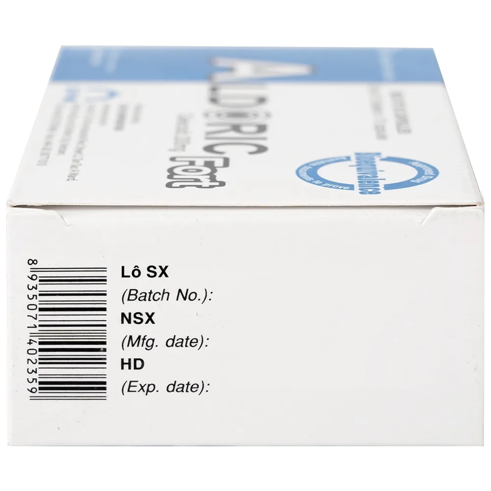 Hình ảnh Thuốc Aldoric Fort 200mg S.P.M điều trị thoái hóa khớp, viêm khớp (3 vỉ x 10 viên)