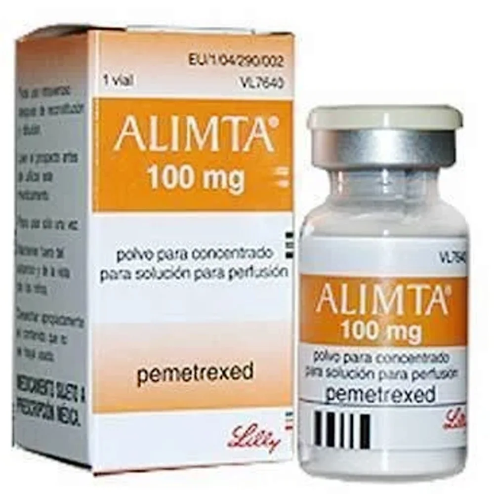 Hình ảnh Thuốc Alimta 100mg Eli Lilly điều trị ung thư phổi, u trung biểu mô màng phổi ác tính