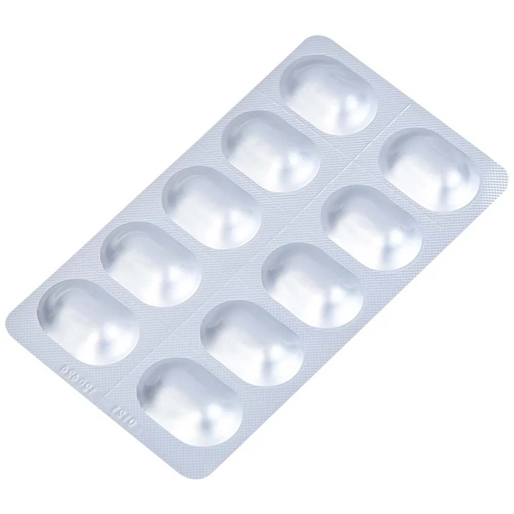 Hình ảnh Thuốc Allerphast 180mg Mebiphar điều trị viêm mũi dị ứng theo mùa, mày đay mạn tính vô căn (1 vỉ x 10 viên)
