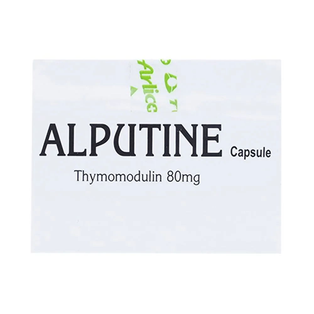 Hình ảnh Thuốc Alputine 80mg Arlico hỗ trợ điều trị nhiễm khuẩn hô hấp, viêm mũi dị ứng (6 vỉ x 10 viên)