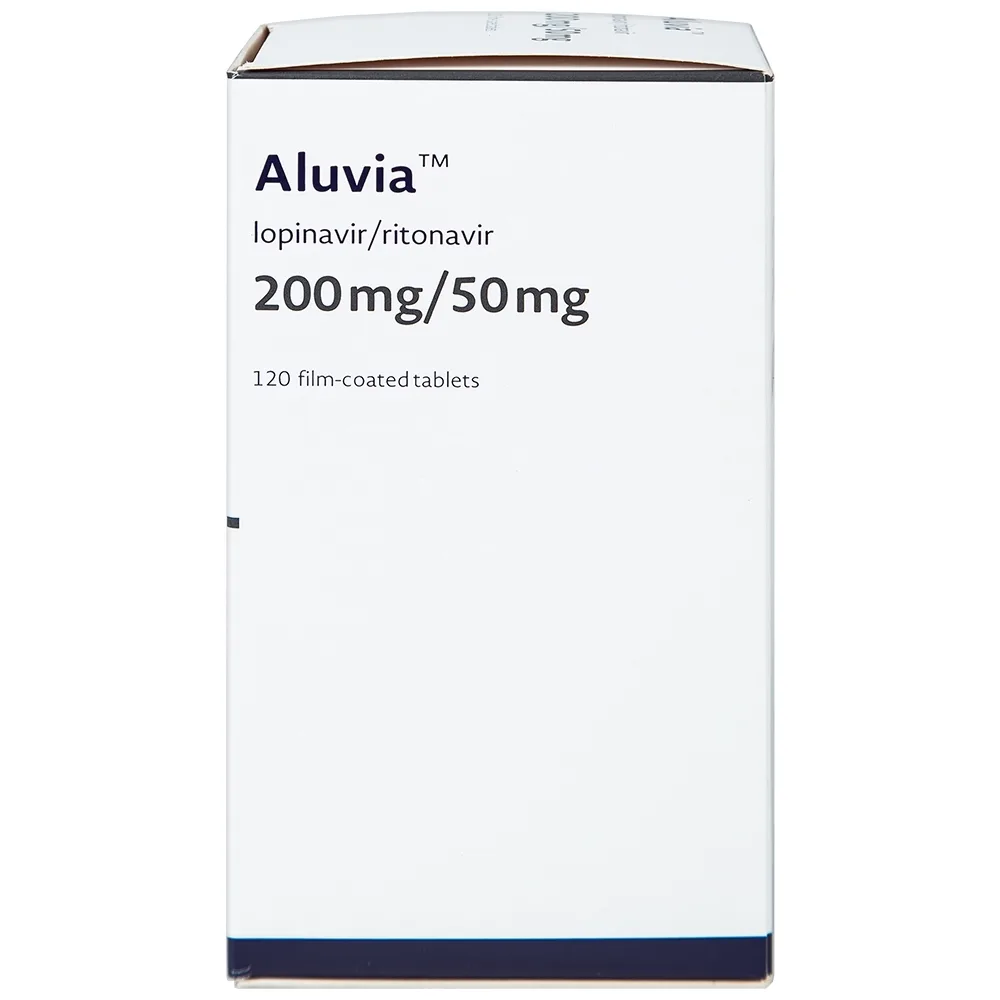 Hình ảnh Thuốc Aluvia 200mg/50mg Abbott hỗ trợ điều trị nhiễm HIV-1 (120 viên)