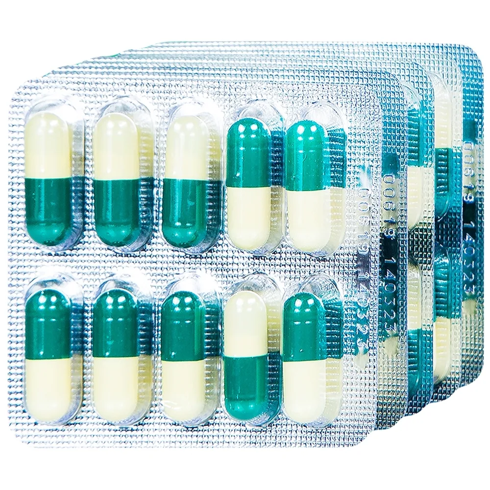 Hình ảnh Thuốc Ambroxol 30mg Domesco điều trị viêm phế quản, hen phế quản (10 vỉ x 10 viên)