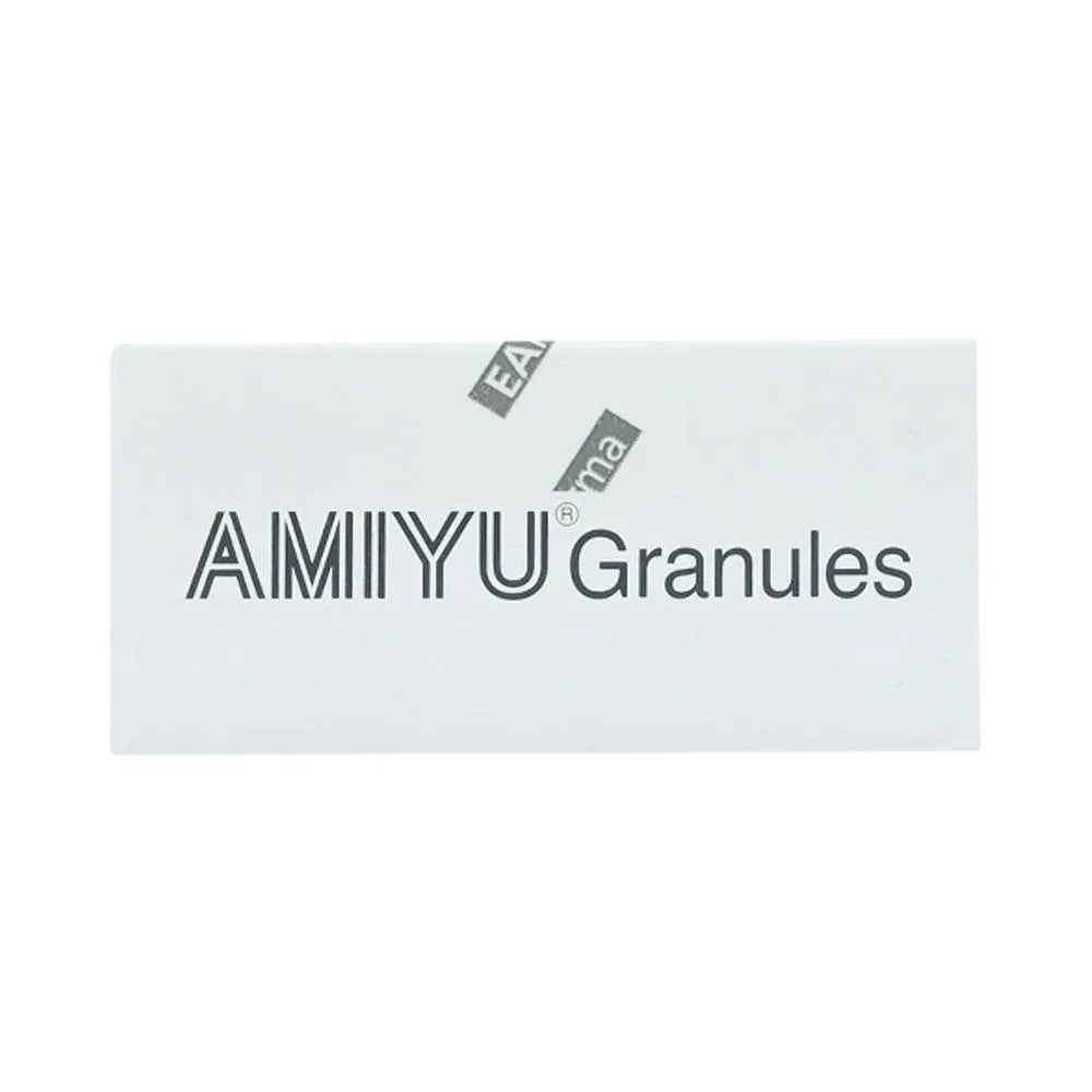 Hình ảnh Thuốc bột Amiyu Granules 2.5g EA Pharma cung cấp các acid amin trong suy thận mạn tính (30 gói x 2,5g)