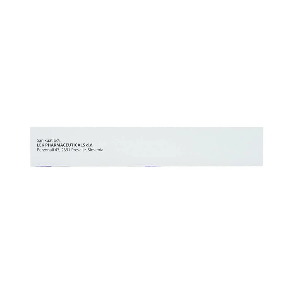 Hình ảnh Thuốc Amoksiklav 2x 1000mg Lek điều trị nhiễm khuẩn (2 vỉ x 5 viên)