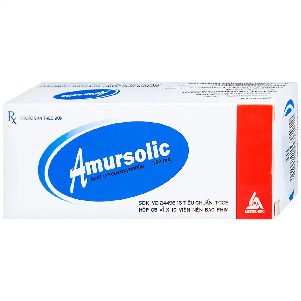 Hình ảnh Thuốc Amursolic Meyer hỗ trợ làm tan sỏi cholesterol (5 vỉ x 10 viên)