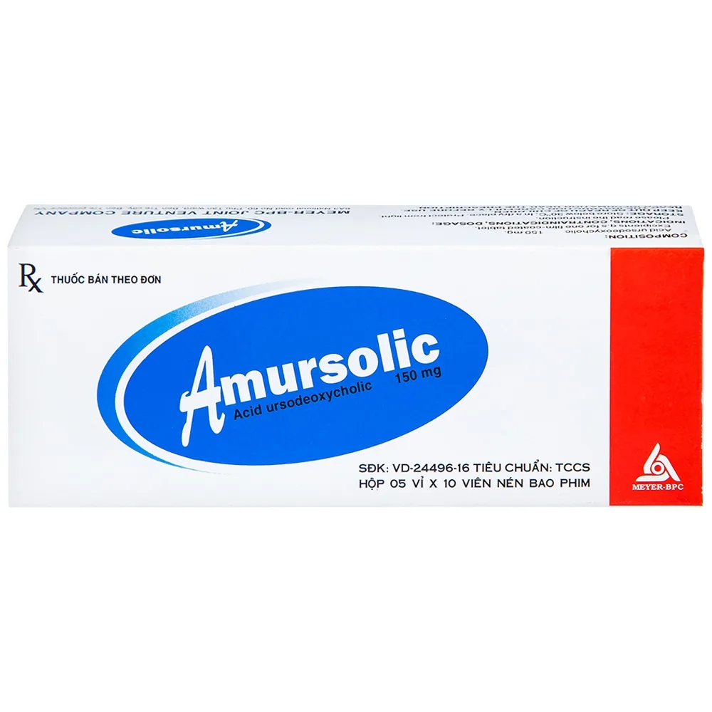 Hình ảnh Thuốc Amursolic Meyer hỗ trợ làm tan sỏi cholesterol (5 vỉ x 10 viên)