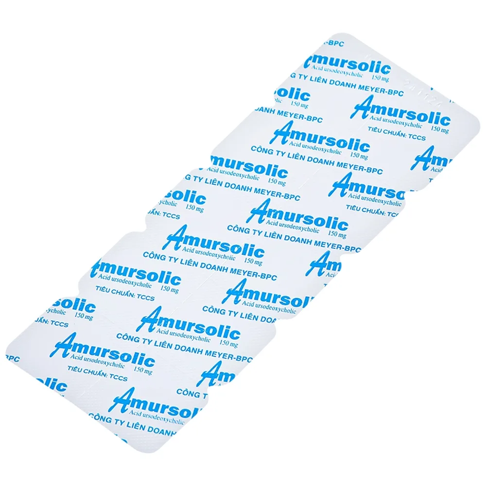 Hình ảnh Thuốc Amursolic Meyer hỗ trợ làm tan sỏi cholesterol (5 vỉ x 10 viên)