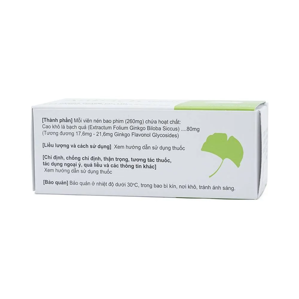 Hình ảnh Thuốc Anbach Tablet Hanbul Pharm điều trị rối loạn tuần hoàn ngoại biên (10 vỉ x 10 viên)