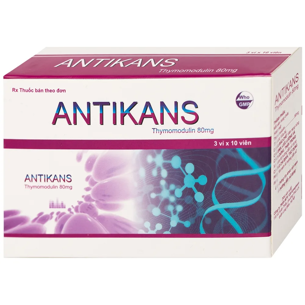 Hình ảnh Thuốc Antikans Armephaco hỗ trợ tăng cường hệ miễn dịch (3 vỉ x 10 viên)