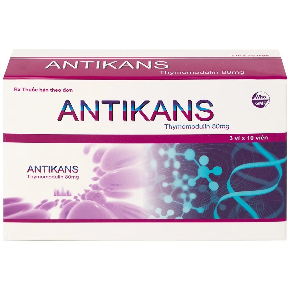 Hình ảnh Thuốc Antikans Armephaco hỗ trợ tăng cường hệ miễn dịch (3 vỉ x 10 viên)