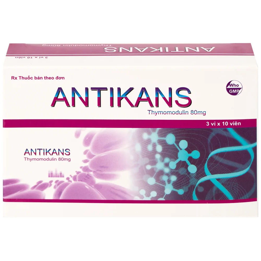 Hình ảnh Thuốc Antikans Armephaco hỗ trợ tăng cường hệ miễn dịch (3 vỉ x 10 viên)