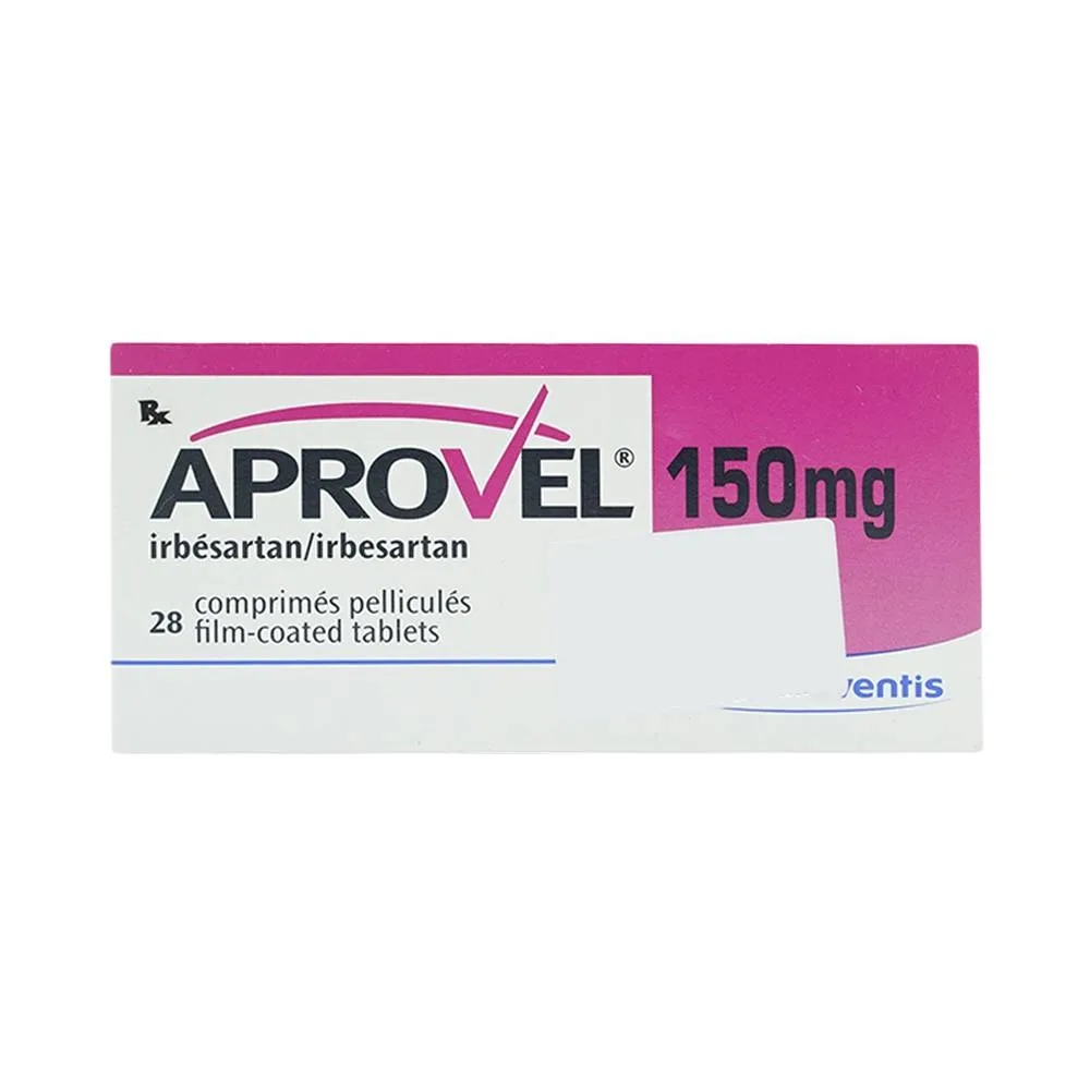 Hình ảnh Thuốc Aprovel 150mg Sanofi điều trị tăng huyết áp (2 vỉ x 14 viên)