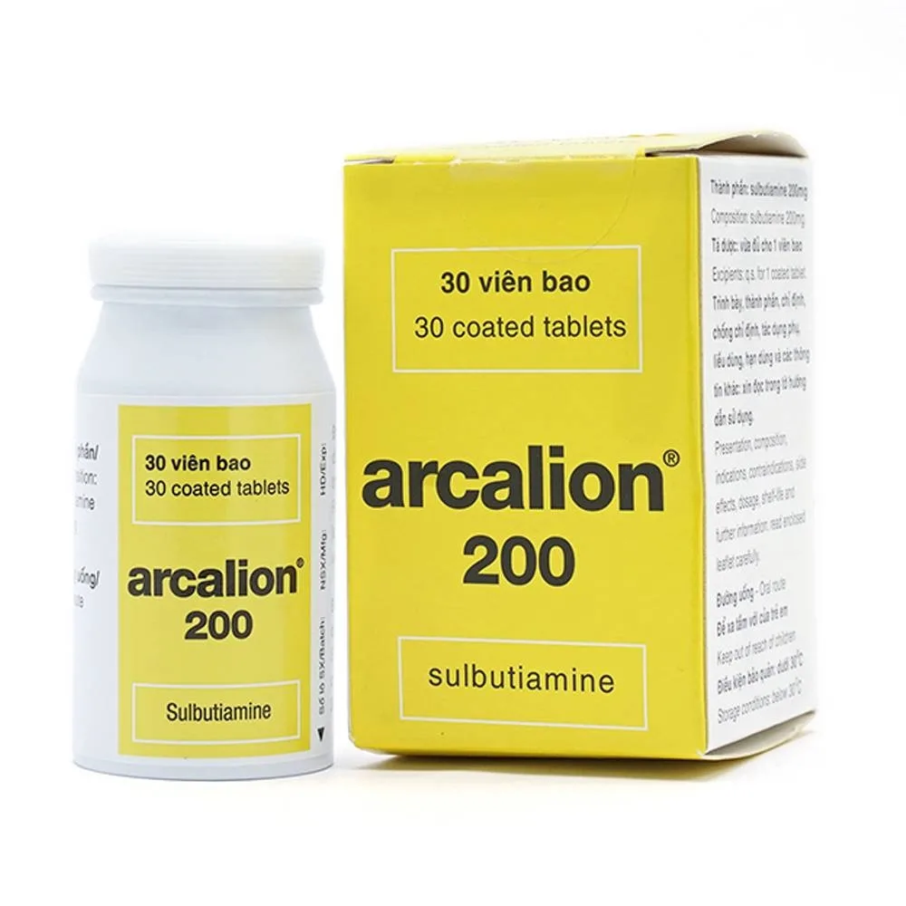 Hình ảnh Thuốc Arcalion 200 Servier điều trị các giai đoạn mệt mỏi tạm thời (30 viên)