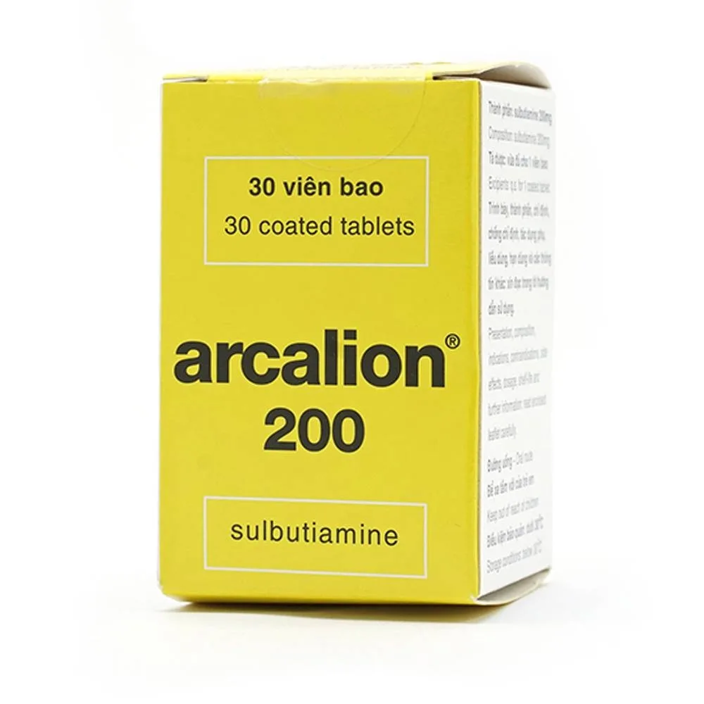 Hình ảnh Thuốc Arcalion 200 Servier điều trị các giai đoạn mệt mỏi tạm thời (30 viên)